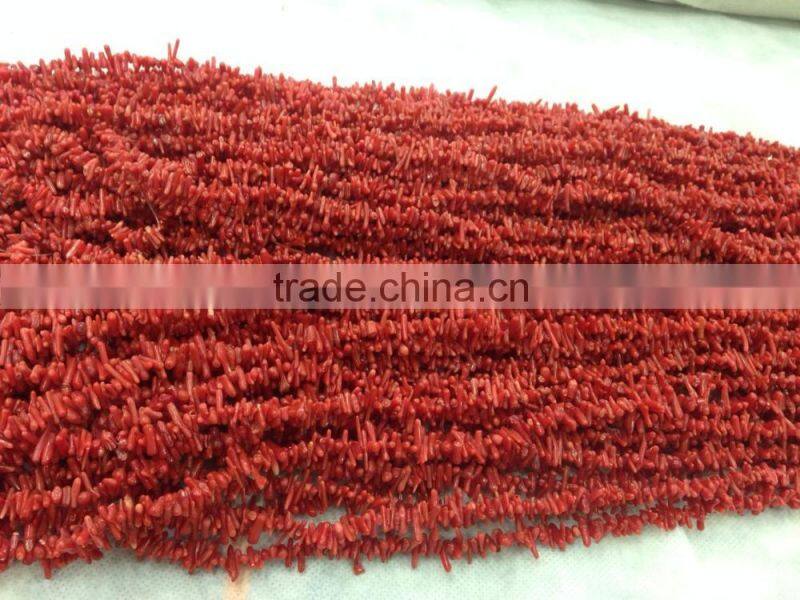 Beautiful Red Sea Bamboo Coral Gemstone Semi Precious Stone Red Coral Hotsales