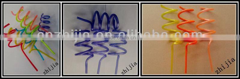 eco-friendly plastic clear drinking straw