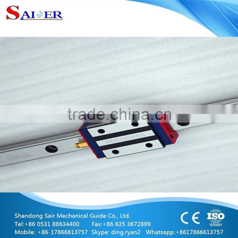 SAIR linear motion guide rail SER-GD35 with linear block