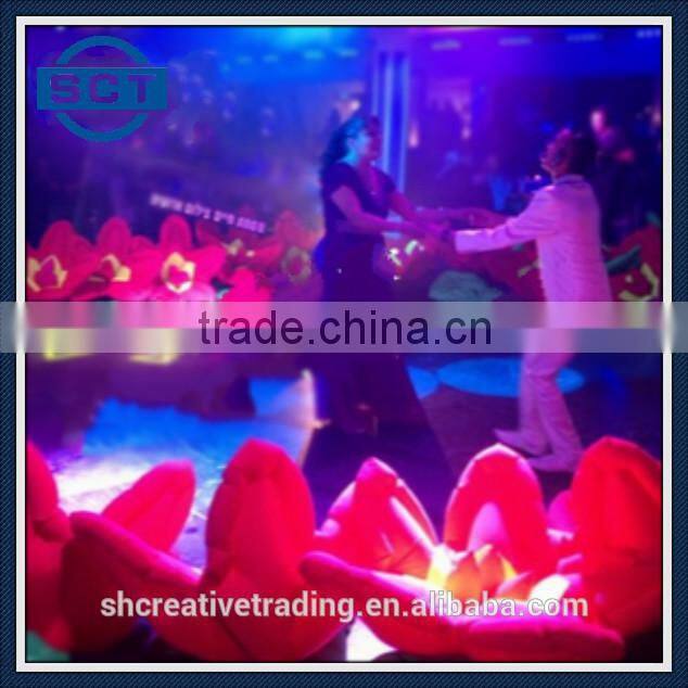 Inflatable Decorative Flower for Event Decoration 6m Inflatable Flower Chain