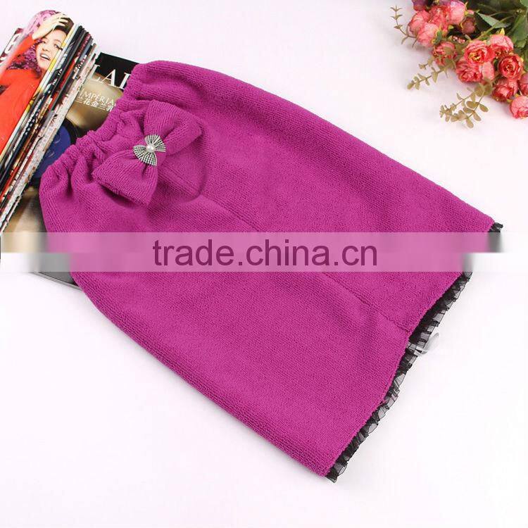 new style colorful microfiber women hair towel