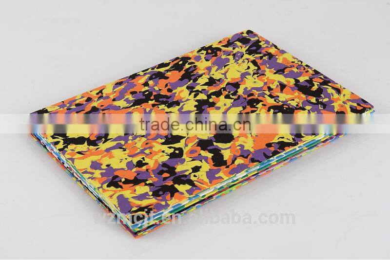 20*30,40*60,A4 size,1mm 2mm 3mm recycle eva sheet mixed color sheet/roll PE sample eva form sheet for shoe