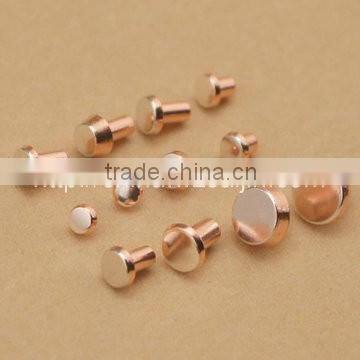 AgCu/AgNi/AgCdO/AgZnO bimetal electrical silver contact