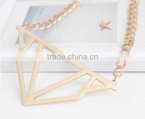 >>Best selling SW16613 triangle pendant necklace /