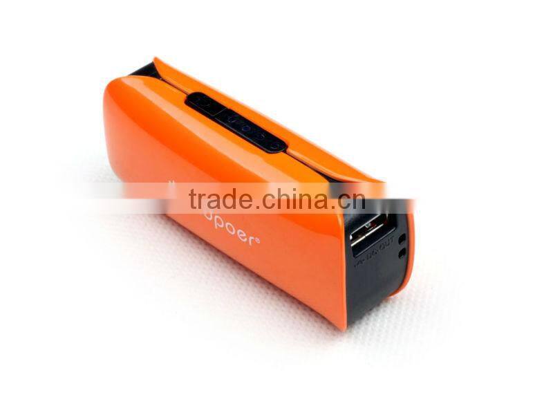 2200mAh small size power bank for iphone/samsung