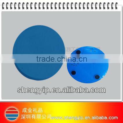 round blue musical cup coasters