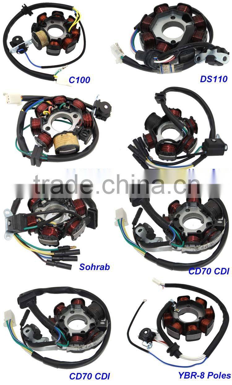 OEM Motorcycle Magneto Coil DS110 DC 8 Poles