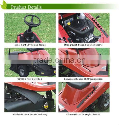 Sunwing eletrical start ride on mower