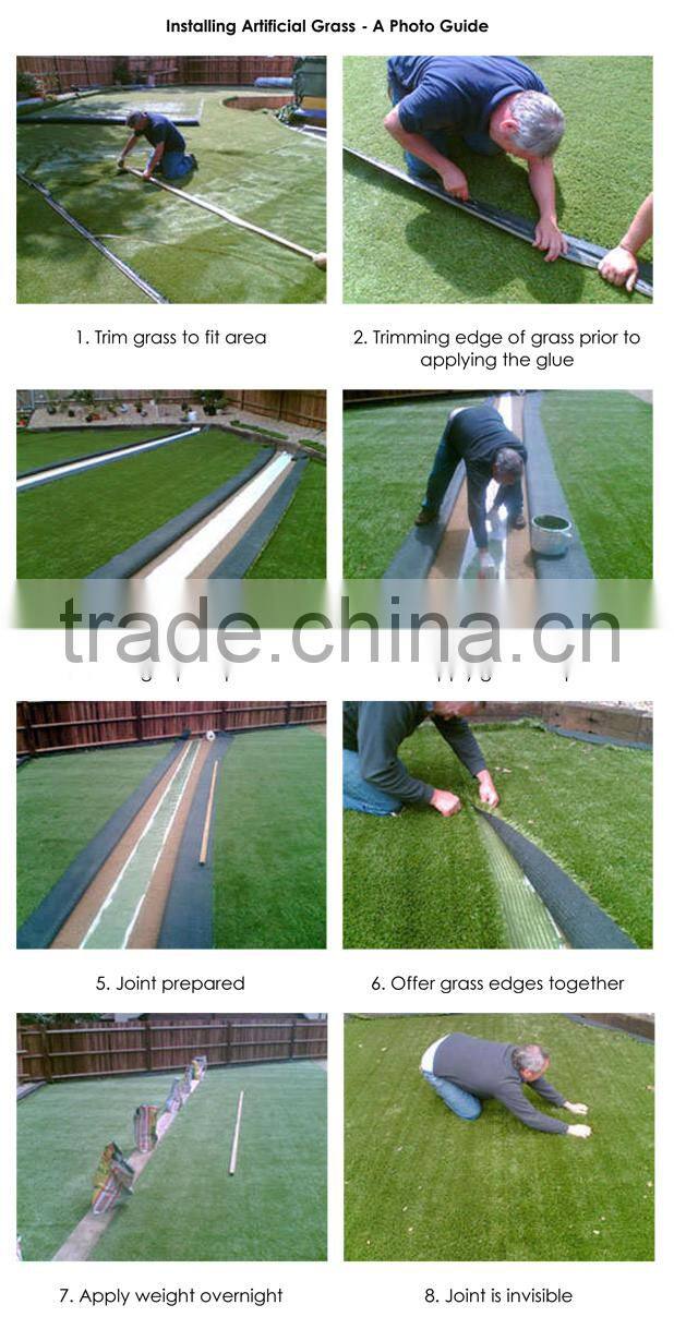 China artificial grass factories, natural appearance and feeling high UV-resistant artificial grass