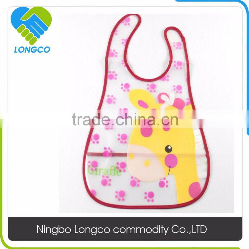 Customized factory price plastic baby bibs