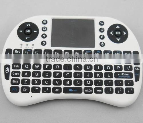 Mini wireless keyboard i8 airmouse remote keyboard for android tv box stick