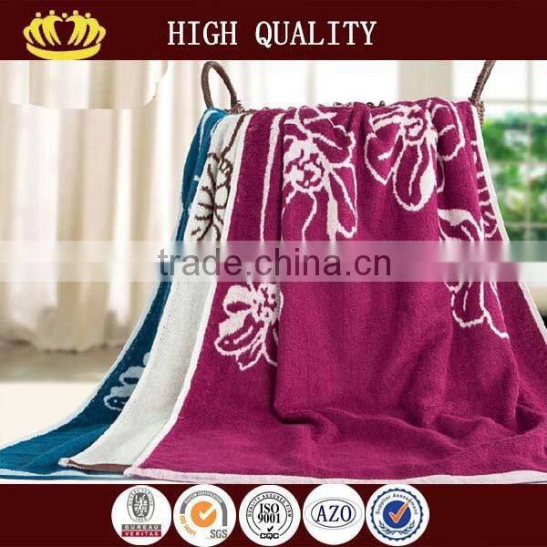 bamboo printed bath towel
