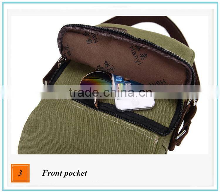 high quality blank vintage canvas wholesale messenger bags for teens