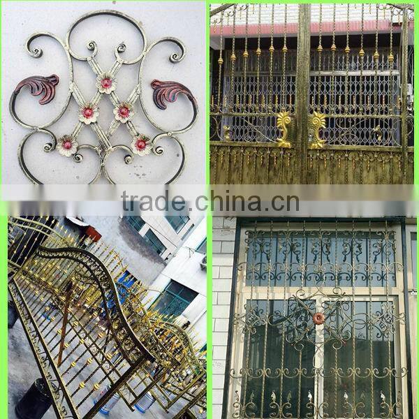 Decorative Wrought Iron Metal Gate Designs