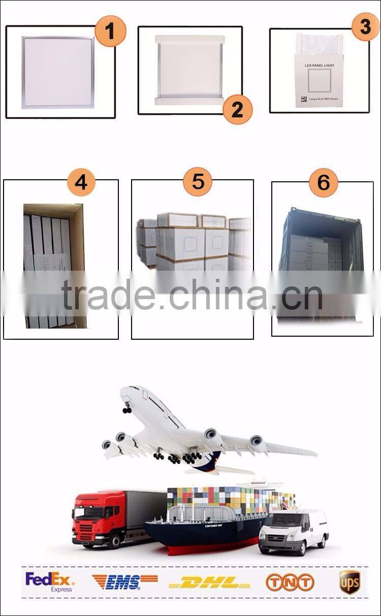 300*1200mm UL DLC 40w AC110-277V silver/white frame hot sell led slim panel light