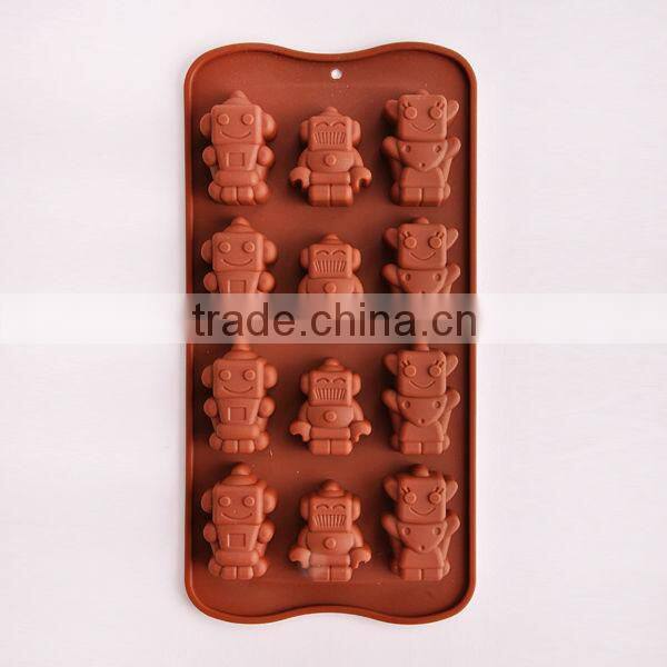 Silicon Cake Forms Robort Shape