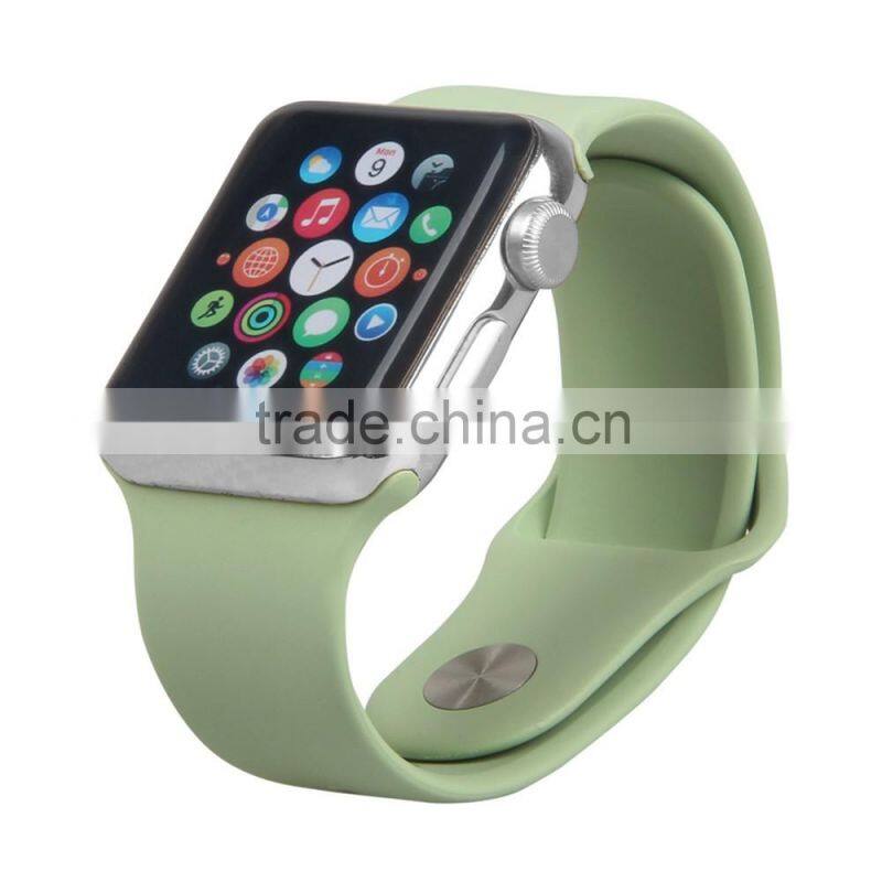Soft Silicone Replacement Sport Band for Apple Watch, For Apple Watch Rubber Wrist Watch Strap