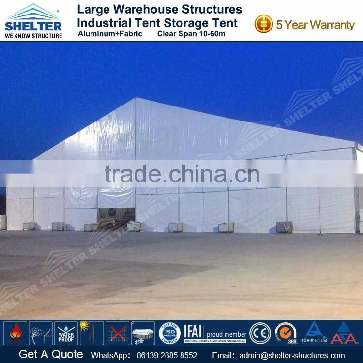 Durable sandwich panel wall storage tents for sale