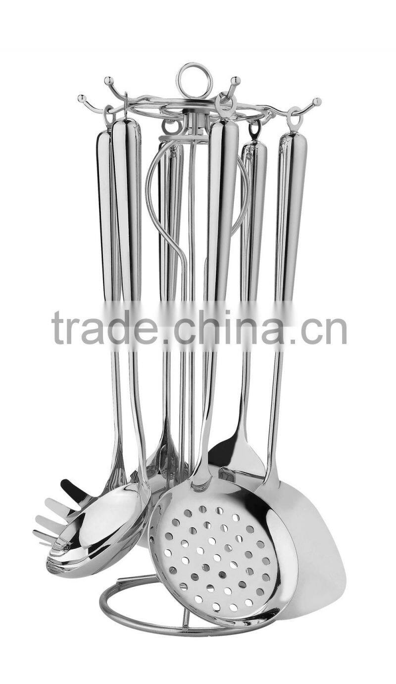 cooking utensil display stand