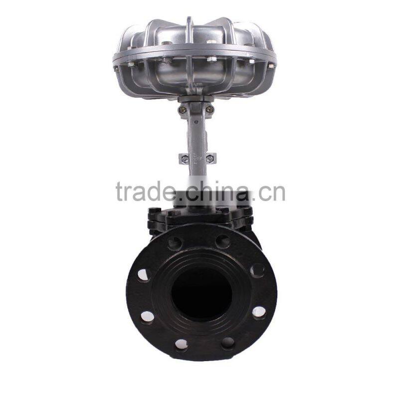 two way 2" 3" 4" 5" 6"pnematic gas stove control valve