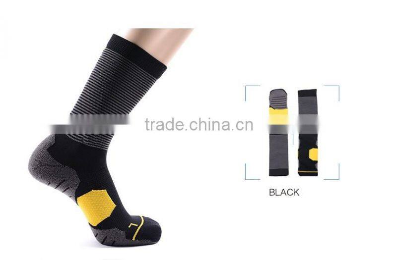 custom digital sublimation print white basketball socks