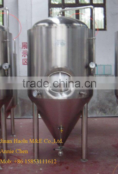 1000L beer tank, brewpub equipment, conical fermenter, beer brewing equipment, hotel,bar, restaurant
