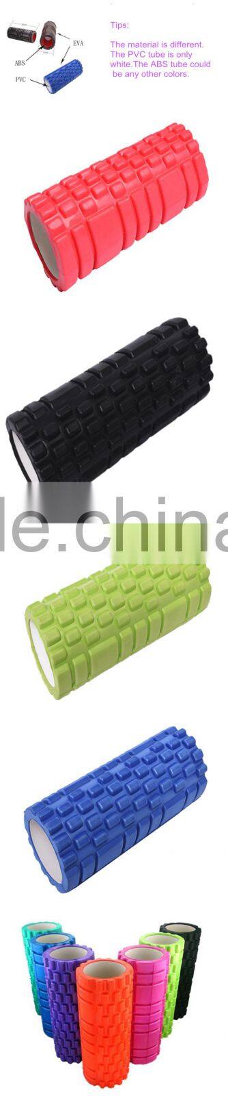 Aofeite EVA+PVC/ABS Yoga hollow Asian Tube Grid Gym Equipment Foam Roller