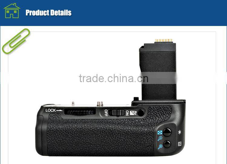 For Canon 760D 750D IX8 T6S T6I DLSR Camera Battery Grip BG-E18 With Remote Control