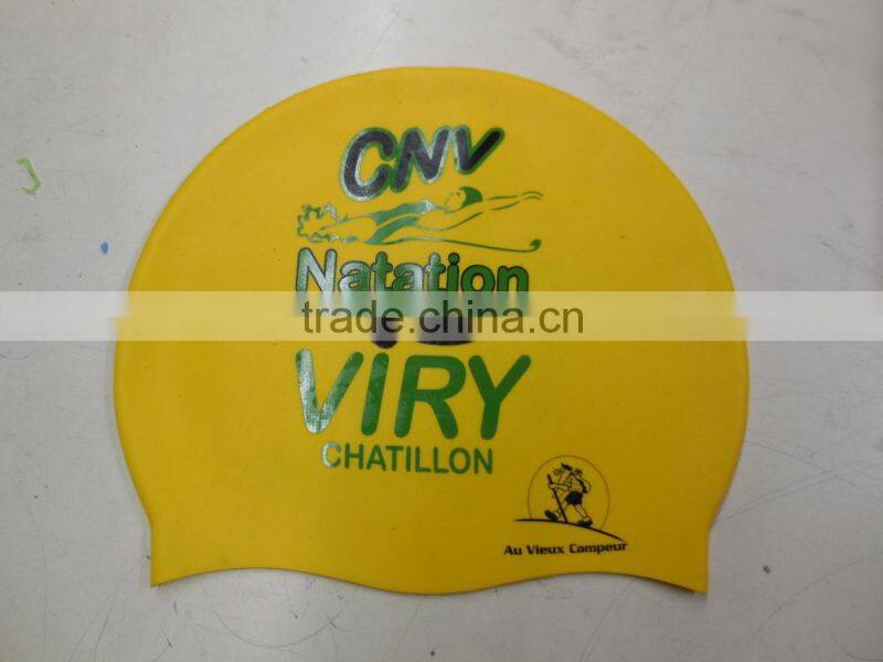 2014 hot selling lovely high quality silicone diving caps