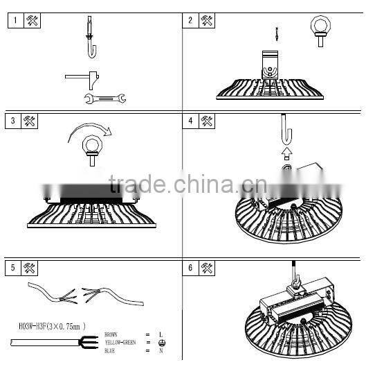 The latest inventions ufo led high bay light with good quality best price housing for led high bay light well