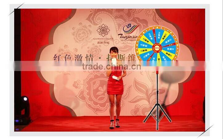 China Professional Prize Wheel Fortune Carnival Spin Game
