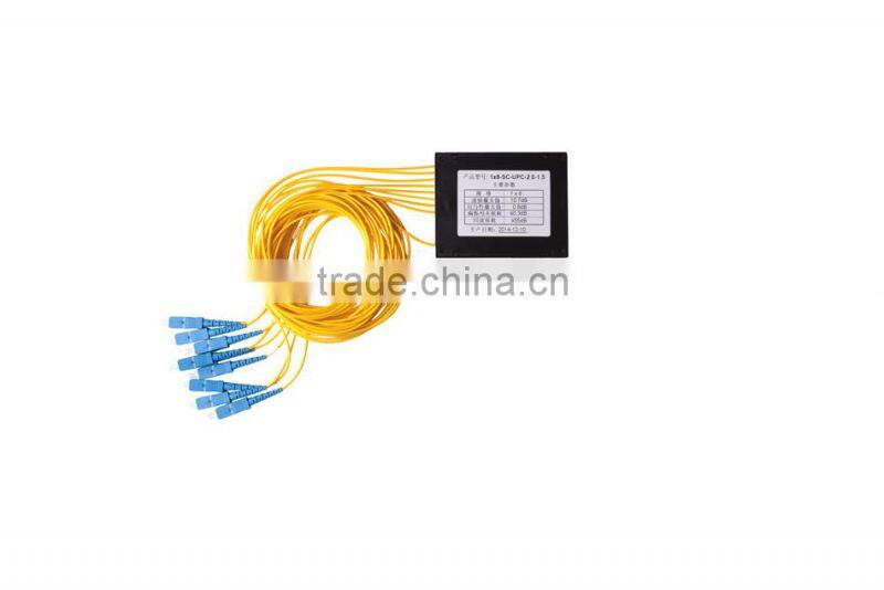 Compatible Huawei GPON OLT ONU SC FC UPC APC Box 1x8 PLC Fiber Optic Splitter