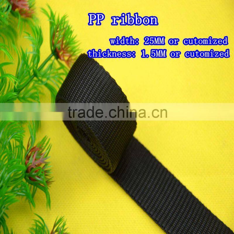 pp ribbon polypropylene webbing Widening and thickening
