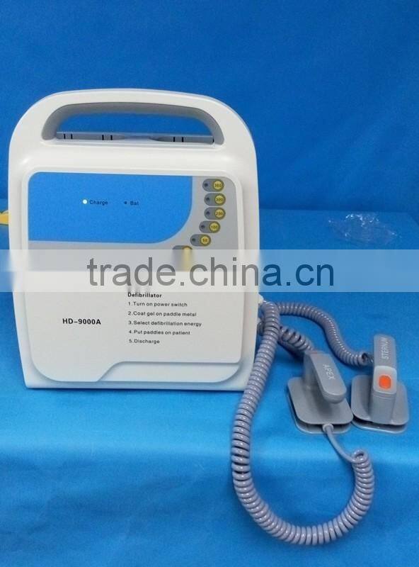 MSL-9000A-i CE approved medical emergecy monophasic defibrillator price