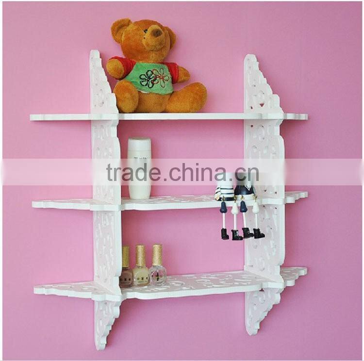 floating hanging wall shelf , adjustable wall mount shelf