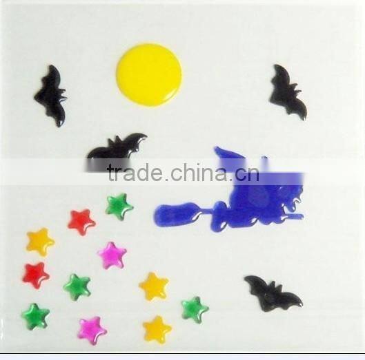 2014 new window gel jelly stickers