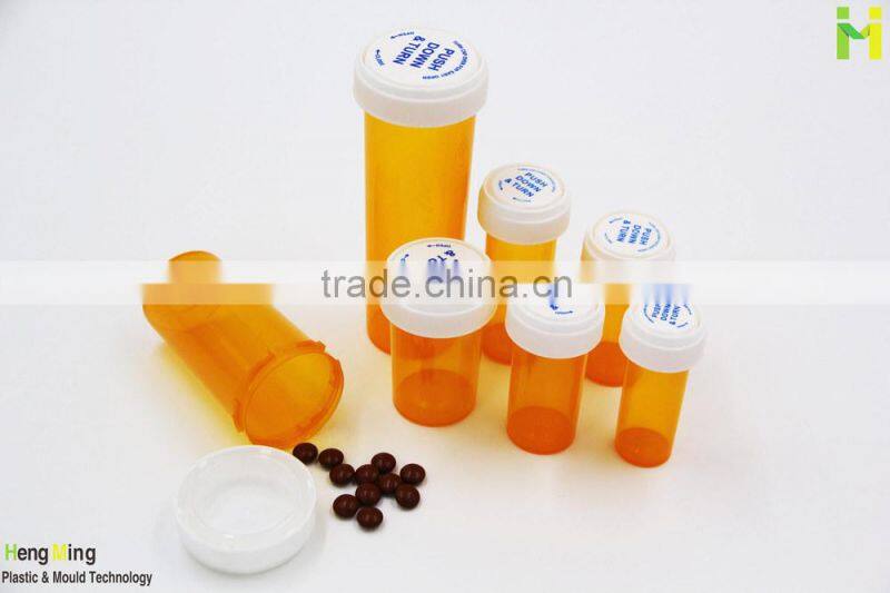 Reversible caps vials 8dr