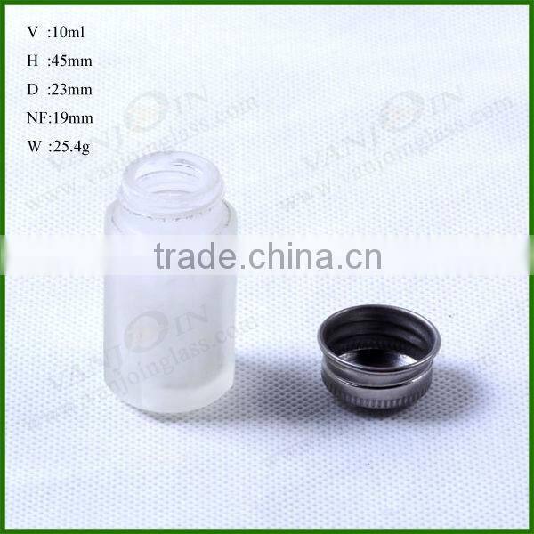 10ML Frosted Glass Bottle for Spice or Sault