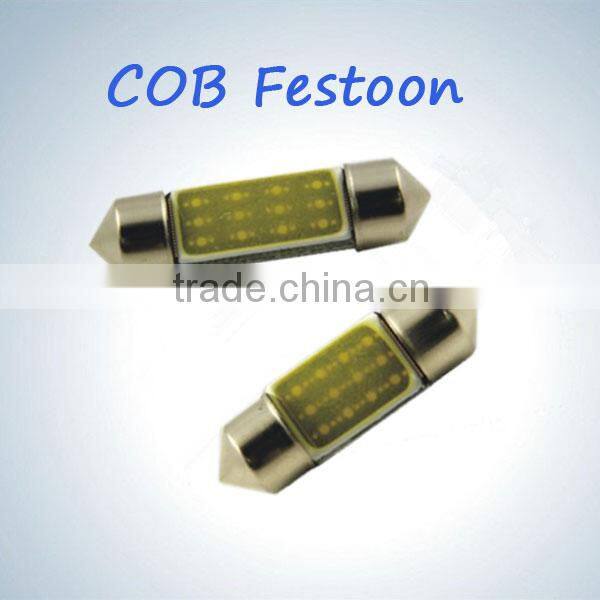 Taiwan Epistar chips festoon led cob lamp c5w canbus
