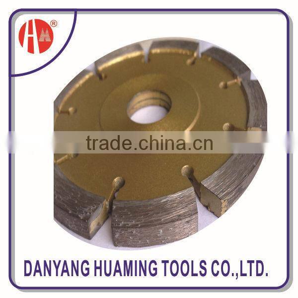 brazed crack chaser provide constant depth with angle cut on marble,granite,bricks,concrete and other materials