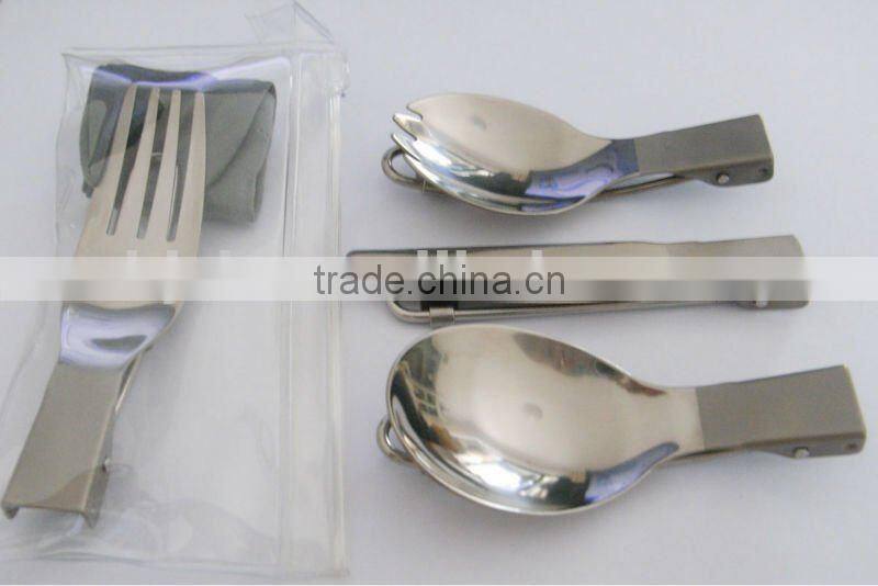 Titanium lightweight Dinnerware for outdoor