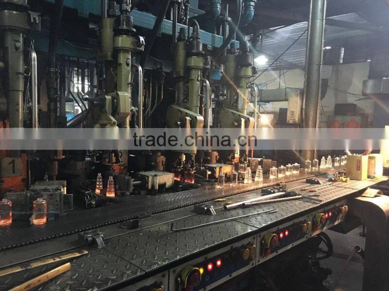 High quality 200ml round reed diffuser glass bottle decorative