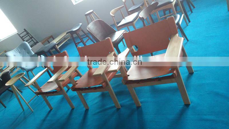 Hot! New Solid Wood chair special leather heavy endure