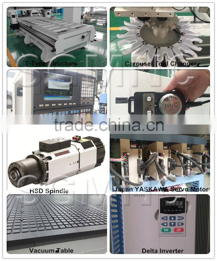 Hot sale cnc wood router furnitures atc cnc router for MDF cutting machine