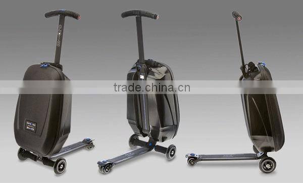 PC/EVA luggage abs luggage scooter luggage