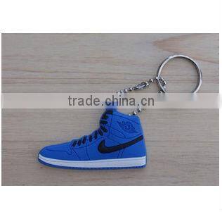 lovely girl soft pvc angel keychain/rubber keychain