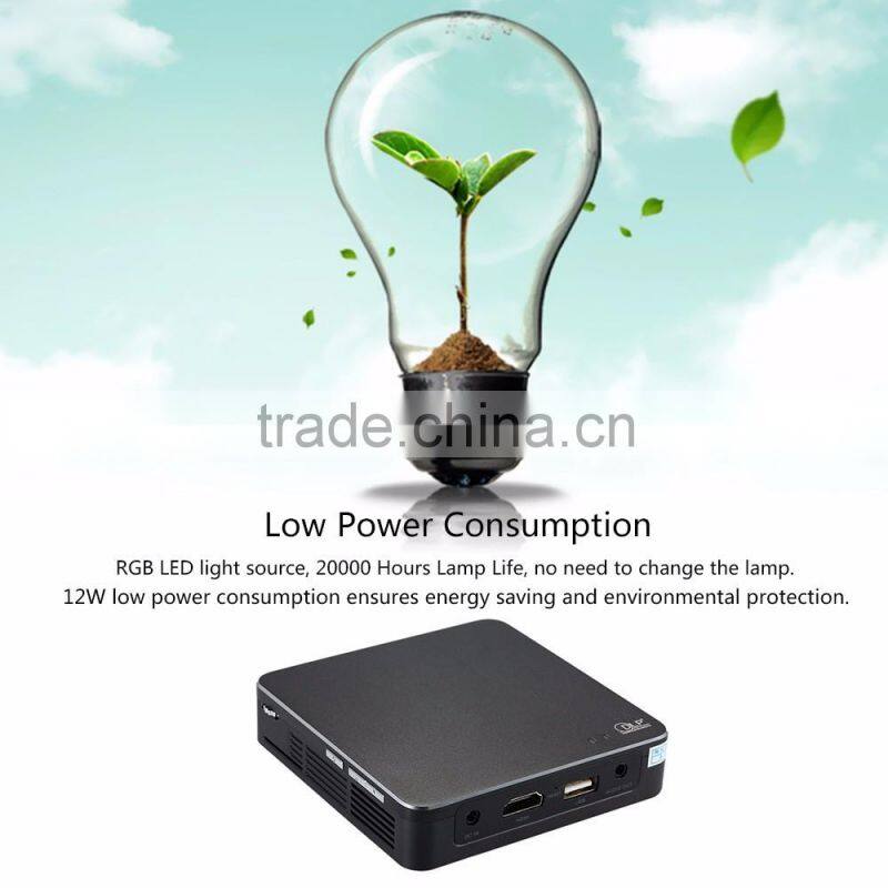 Best Gift DLP Style and Yes Home Business and Meeting Use 100 Bright Lumen Projector
