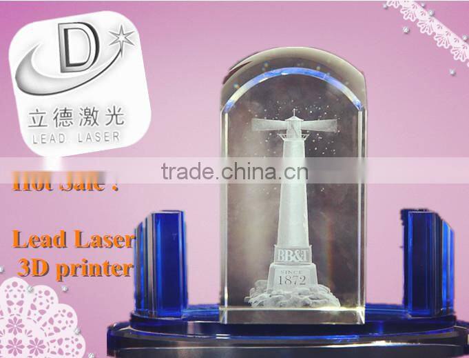 New novel 3D laser engraving and marking printer for gift