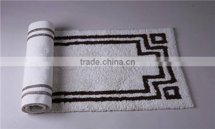 Anti Slip Cotton Hotel Bath Mat