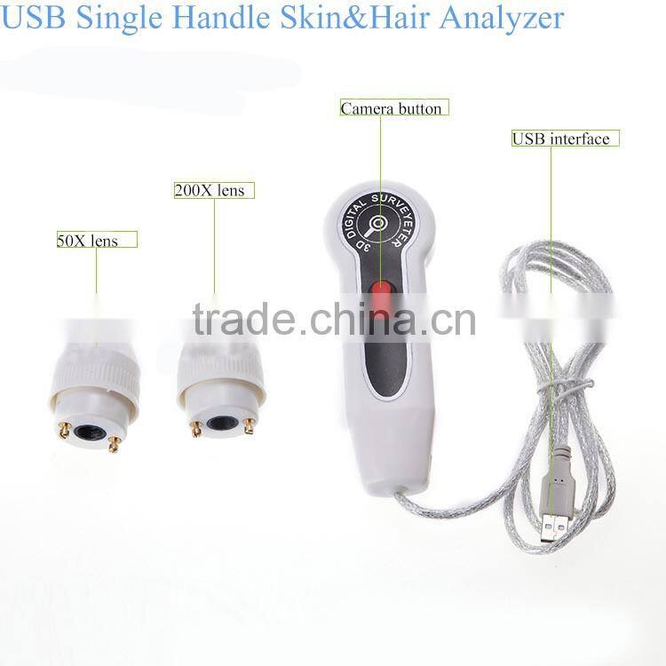 New Products 2016 Hair Skin Analyzer Magnifier Machine